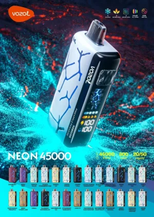 VOZOL-Neon-45000.webp Best Vozol Neon 4500 Vape (All Flavors) ā Buy Online in Chennai