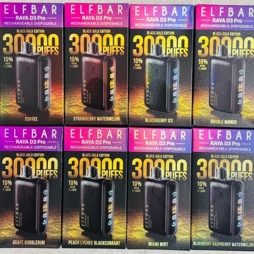Elfbar Raya D3 Pro 30000 Puffs Vape (All Flavors) – Buy Online in Chennai