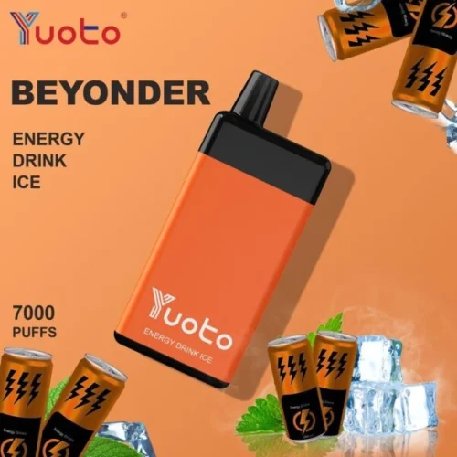 Yuoto-Beyonder-7000-Puffs-Disposable-Vape-Energy-Drink-Ice-Watermelon-Ice-Strawberry-Peach-Ice-Grape-Ice-Strawberry-Kiwi-Ice.webp Yuoto Beyonder 7000 Puffs Disposable Vape